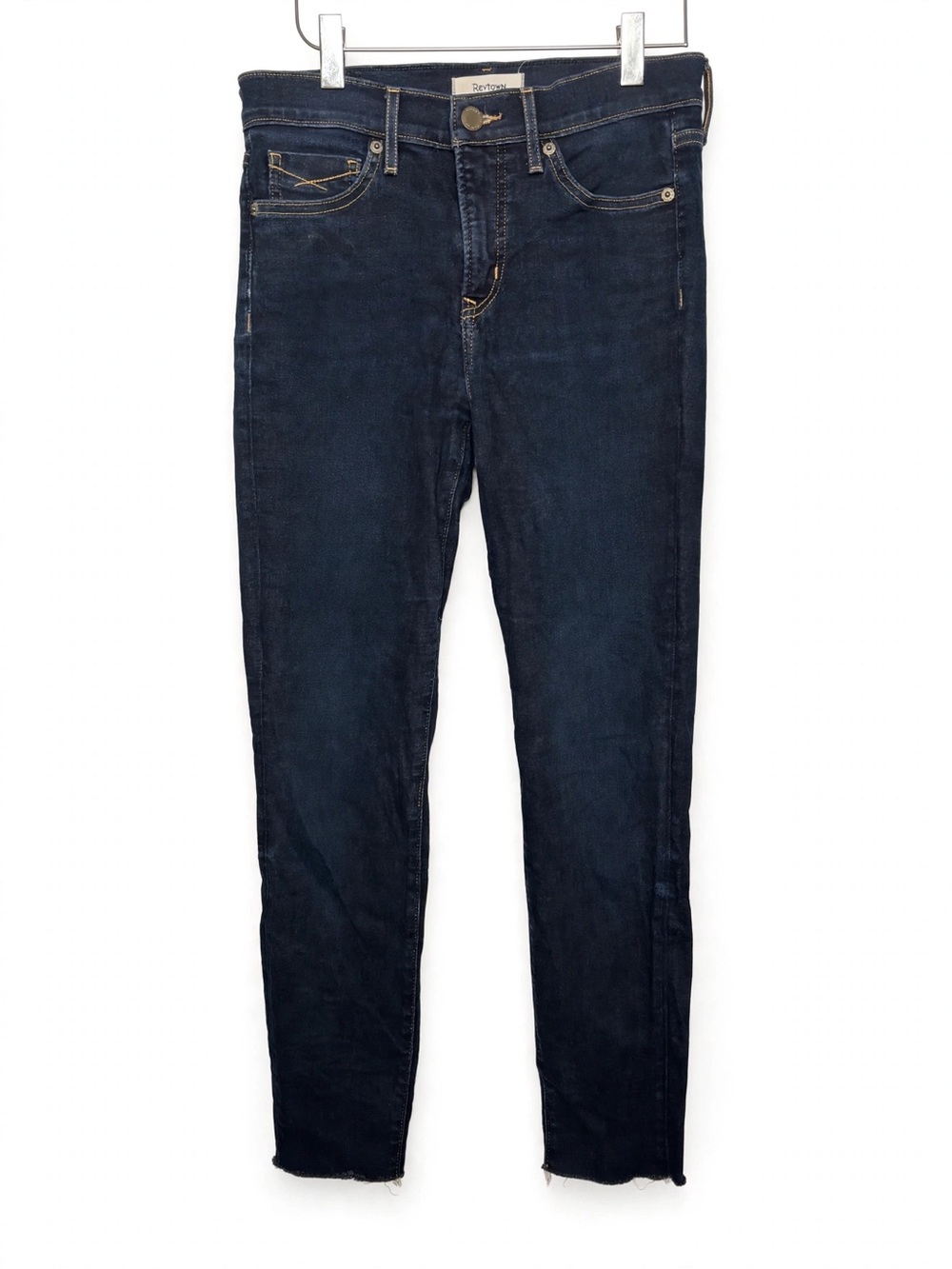 Revtown Decade Denim Skinny Jeans 27 Regular - Dark Wash - High Rise Ankle